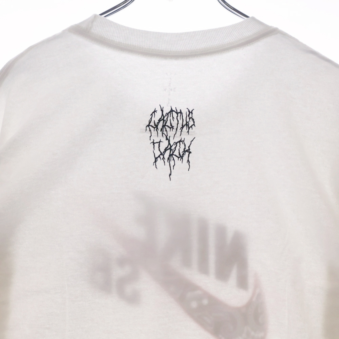 NIKE(ナイキ)のNIKE SB ナイキエスビー 20SS ×CACTUS JACK TRAVIS SCOTT LOGO L/S TEE カクタスジャック トラヴィススコット ロゴロングスリーブ 長袖Tシャツ ホワイト メンズのトップス(Tシャツ/カットソー(七分/長袖))の商品写真