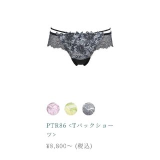 ワコールオーダーメイドPTR86 <Tバックショーツ>