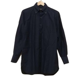 ダックス(DAKS)のDAKS(ダックス) 長袖シャツ サイズLT メンズ - ダークネイビー イニシャルタグ(シャツ)