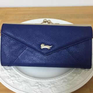 ブルーブルーエ(Bleu Bleuet)のがま口スリム財布(財布)