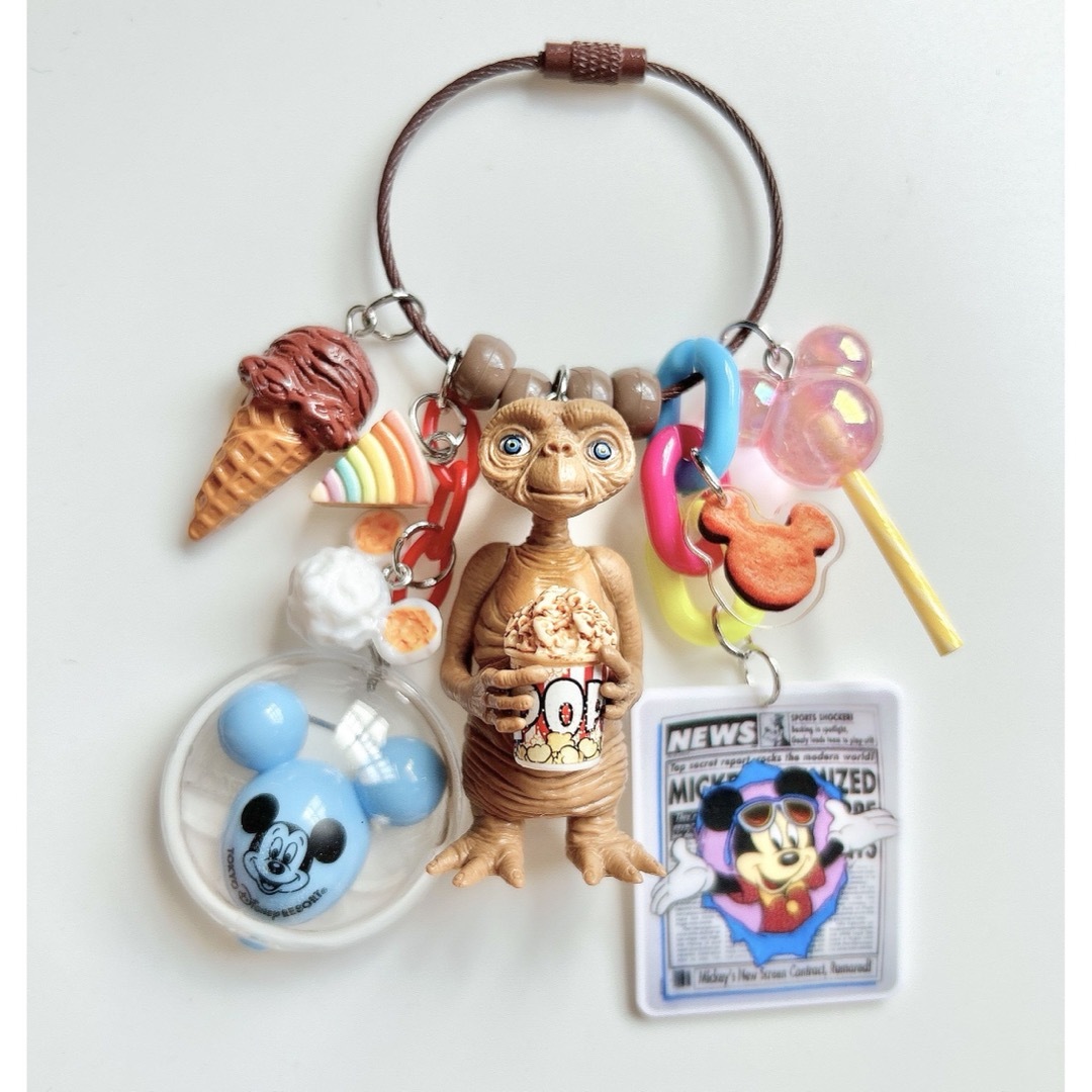 ET♡じゃらじゃらキーホルダー エンタメ/ホビーのおもちゃ/ぬいぐるみ(キャラクターグッズ)の商品写真