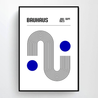71.Bauhaus　バウハウス　北欧　シンプルインテリア　アートポスター(その他)