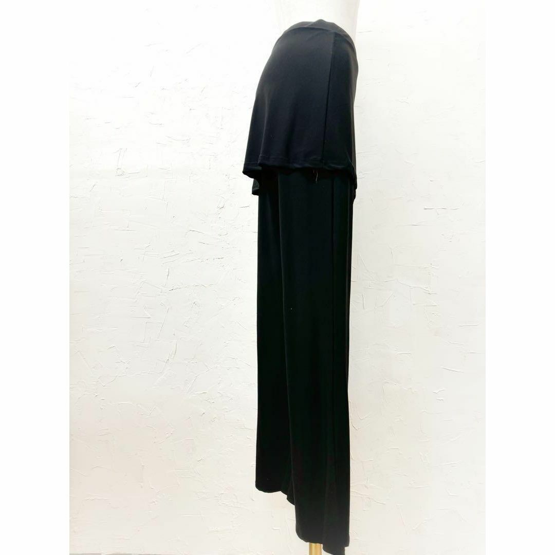 【シンプル】新品　ブーツカット スカート付きパンツ b1312 スポーツ/アウトドアのスポーツ/アウトドア その他(ダンス/バレエ)の商品写真