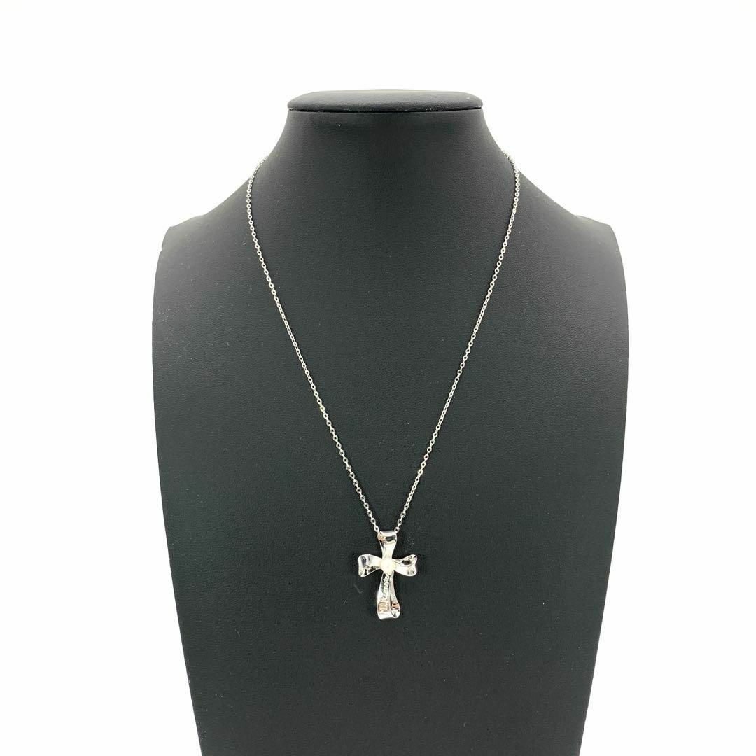MIKIMOTO(ミキモト)のMIKIMOTO　ミキモト　ネックレス　パール　本真珠　クロス　十字架 レディースのアクセサリー(ネックレス)の商品写真