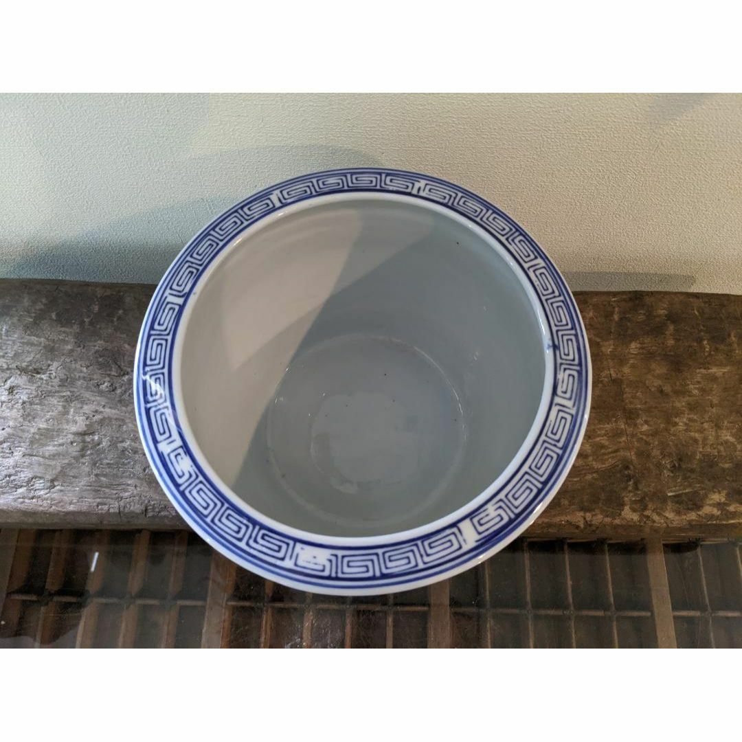 再入荷　夏限定【金魚柄 金魚鉢】メダカ鉢　めだか鉢　8インチ　魚缶　ビオトープ その他のペット用品(アクアリウム)の商品写真