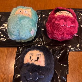 忍たま　くるみたぴぬい　戸部　山田伝蔵　ヘムヘム(キャラクターグッズ)