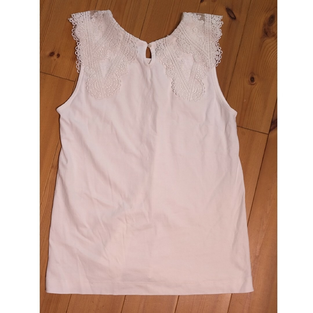 pual ce cin(ピュアルセシン)のPUAL CE CIN☆襟レーストップス レディースのトップス(Tシャツ(半袖/袖なし))の商品写真