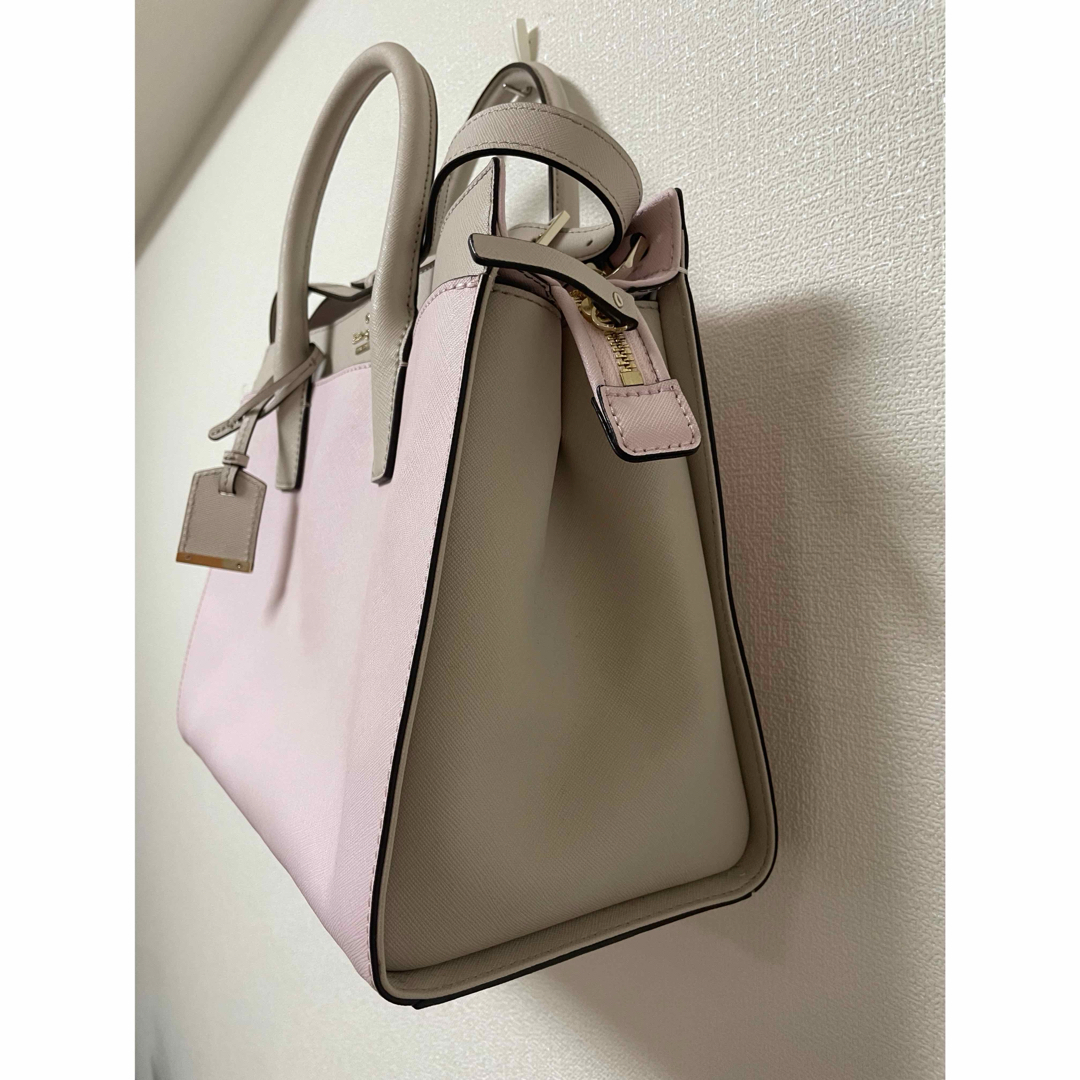 kate spade NEW YORK(ケイトスペードニューヨーク)のケイトスペード ピンク ショルダー トートバック 新品 レディースのバッグ(ショルダーバッグ)の商品写真