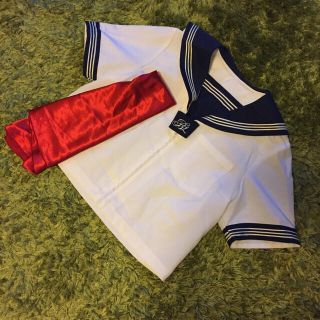 ボディライン(BODYLINE)のbodyline 最終値下げセーラー服 トップス+スカーフセット(コスプレ)