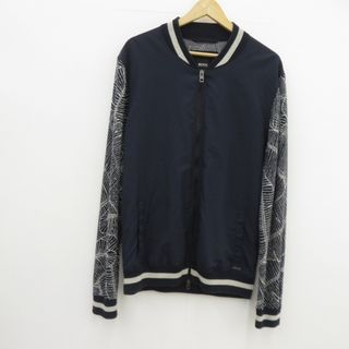 ヒューゴボス(HUGO BOSS)の【瀬戸大橋店】 中古 HUGO BOSS | ヒューゴボス ナイロンジャケット - ネイビー サイズ：不明 【94】(ナイロンジャケット)