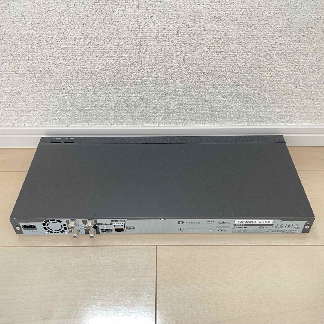Panasonic パナソニック ブルーレイプレーヤー DMR-BCW1060 スマホ/家電/カメラのテレビ/映像機器(ブルーレイレコーダー)の商品写真