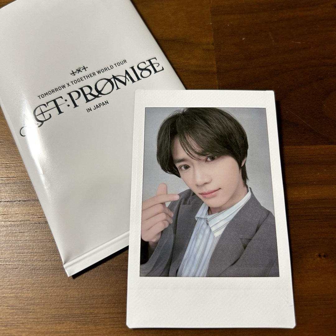 TOMORROW X TOGETHER - TXT PROMISE JAPAN チェキ ボムギュの