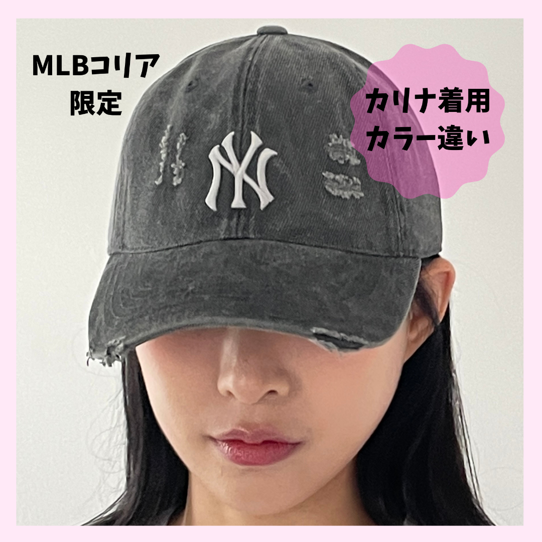 【試着のみ】MLB KOREA ベースボールキャップ MLB Korea KOREA 帽子 キャップ レディ ース メンズ 韓国