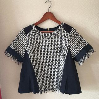 チェスティ(Chesty)の専用♡Chesty タグ付 新品 フリンジ トップス(シャツ/ブラウス(半袖/袖なし))