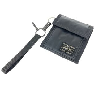 ポーター(PORTER)のPORTER ポーター タンカー 三つ折り カプセルウォレット 財布   ブラック ナイロン メンズ 　240001153518(その他)