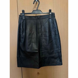 本革　レザースカート(ミニスカート)