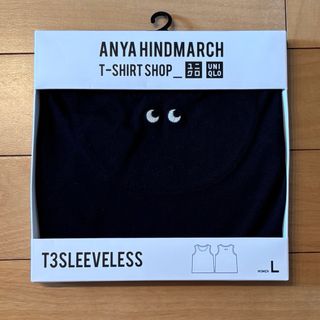 アニヤハインドマーチ(ANYA HINDMARCH)のアニアハインドマーチ×ユニクロ　ノースリーブT(Tシャツ(半袖/袖なし))