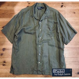 ポロラルフローレン(POLO RALPH LAUREN)のシャツ 古着 90s POLO RALPH LAUREN ラルフローレン 開襟(シャツ)