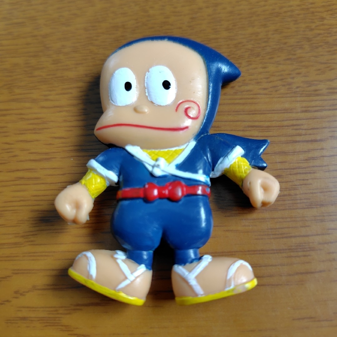 小学館(ショウガクカン)の忍者ハットリくん　フィギュア　レトロ エンタメ/ホビーのおもちゃ/ぬいぐるみ(キャラクターグッズ)の商品写真