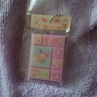 サンリオ(サンリオ)のガチャ　タイルシール　ウサハナ(キーホルダー/ストラップ)