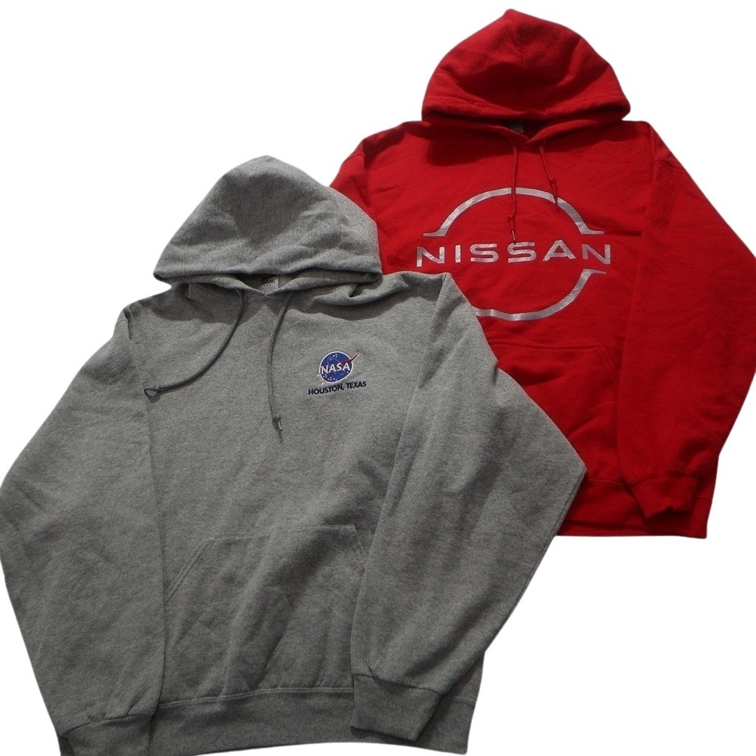 古着卸 まとめ売り 企業系 スウェット 6枚セット (メンズ L ) ジープ アマゾン NASA ニッサン シボレー 中古 古着 NB2979 メンズのトップス(スウェット)の商品写真