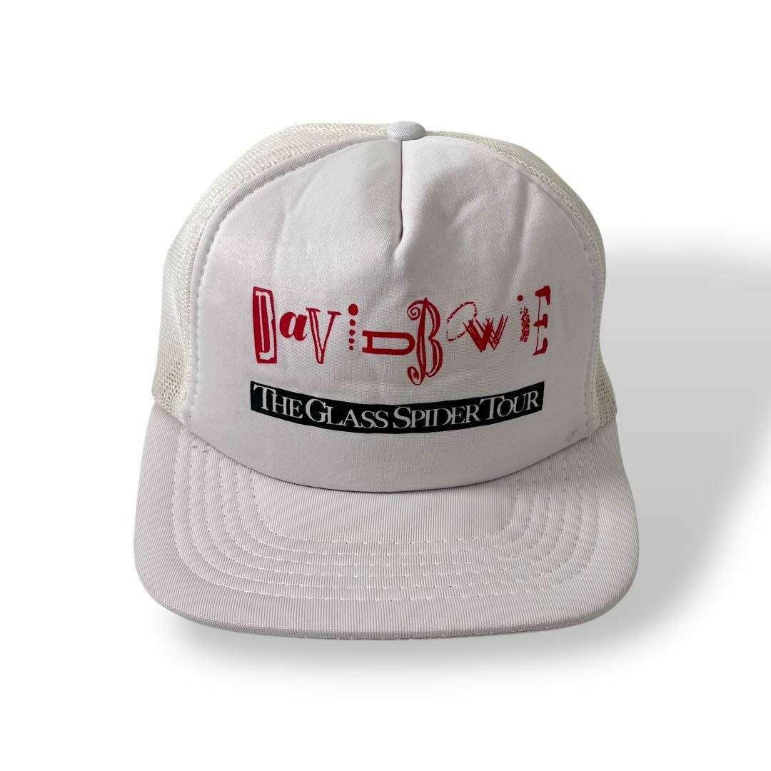 VINTAGE(ヴィンテージ)の80s david bowie ヴィンテージ ツアー キャップ 帽子 ロック メンズの帽子(キャップ)の商品写真