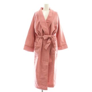 ウンガロ UNGARO ウール コート ショールカラー ロング M ピンク(その他)