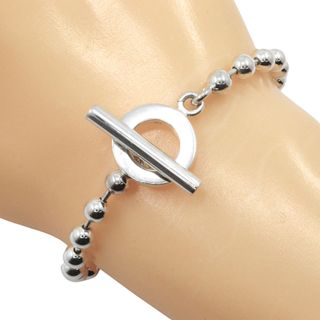 グッチ(GUCCI)の【GUCCI】グッチ トグル ボールチェーン シルバー925 約15.6g ユニセックス ブレスレット(ブレスレット/バングル)