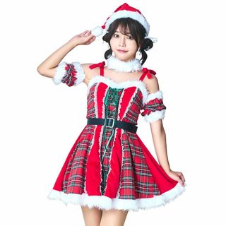 クリアストーン(Clearstone) コスプレ クリスマス チェックフリルレー(その他)