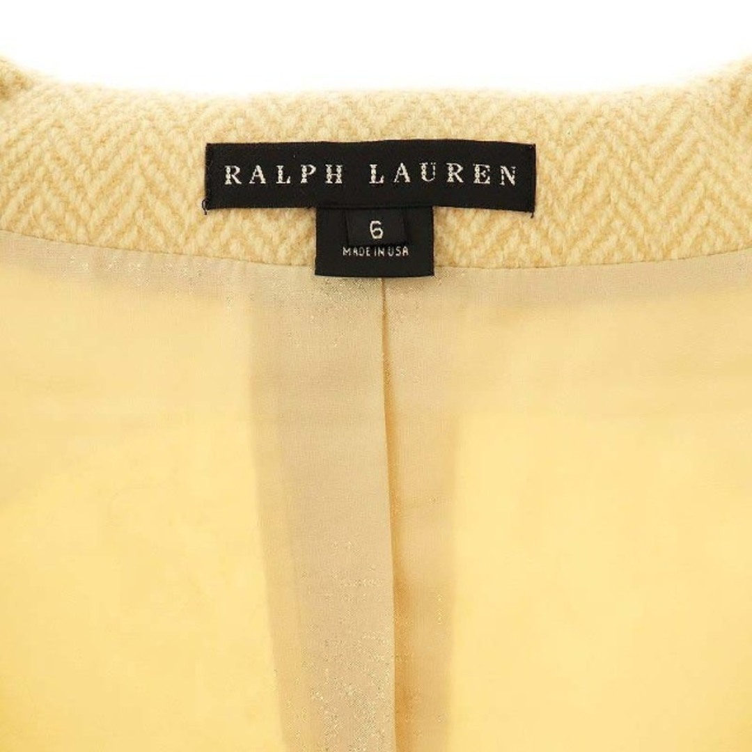 Ralph Lauren(ラルフローレン)のラルフローレン カシミヤ混ヘリンボーンショーツコート アウター レディースのジャケット/アウター(その他)の商品写真