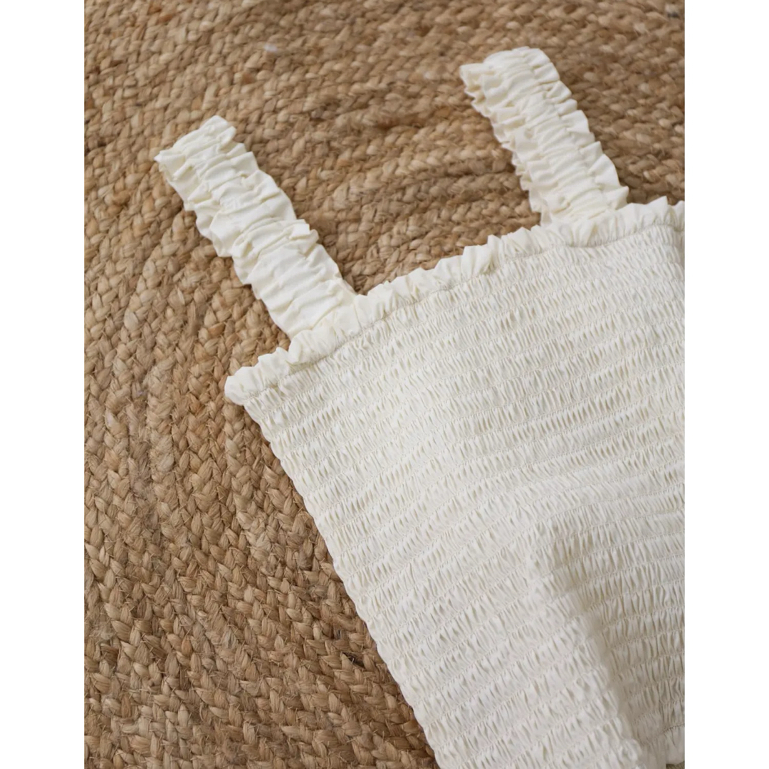 shirring square tops レディースのトップス(タンクトップ)の商品写真