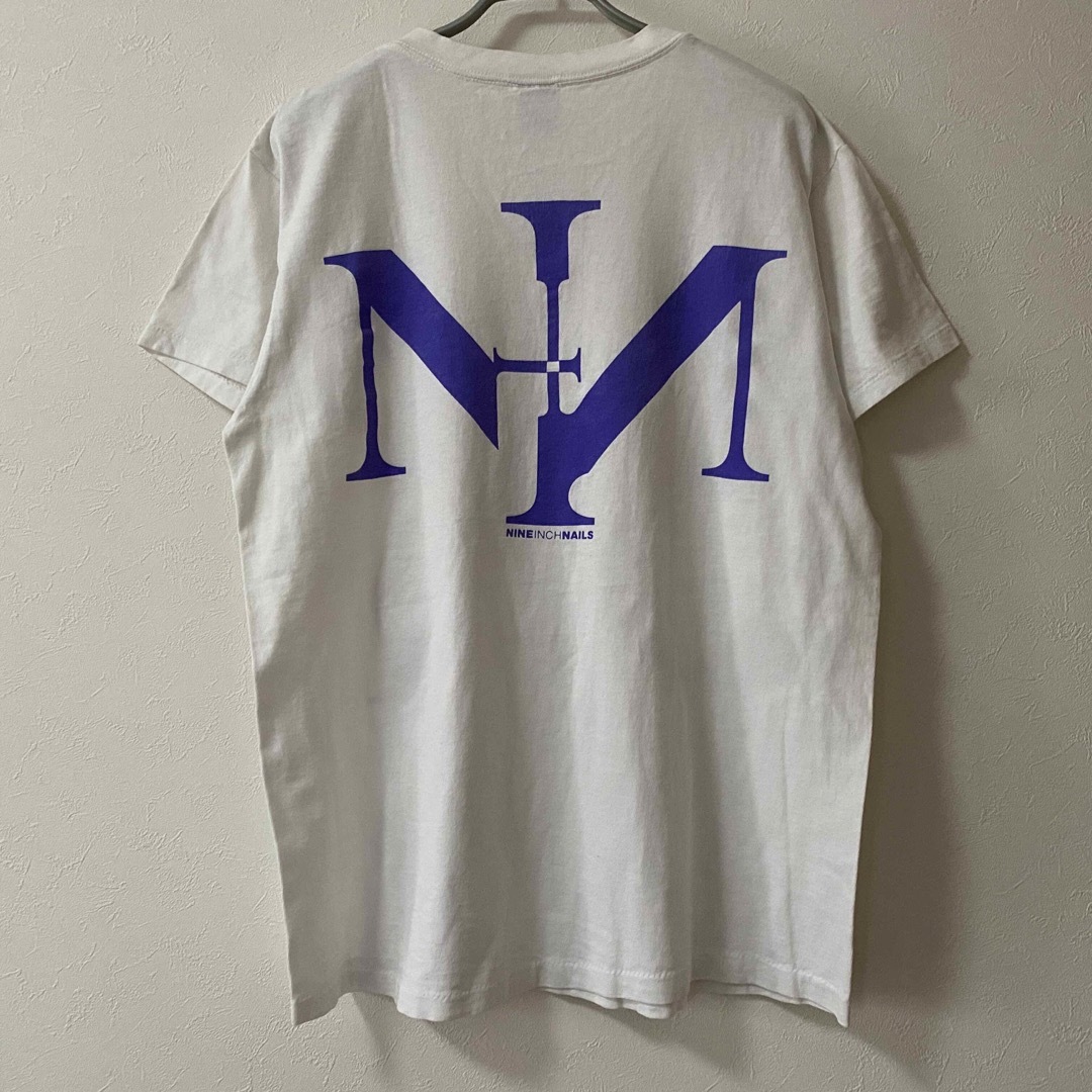 VINTAGE(ヴィンテージ)のNine Inch Nails Tee L ナイン インチ ネイルズ Tシャツ メンズのトップス(Tシャツ/カットソー(半袖/袖なし))の商品写真