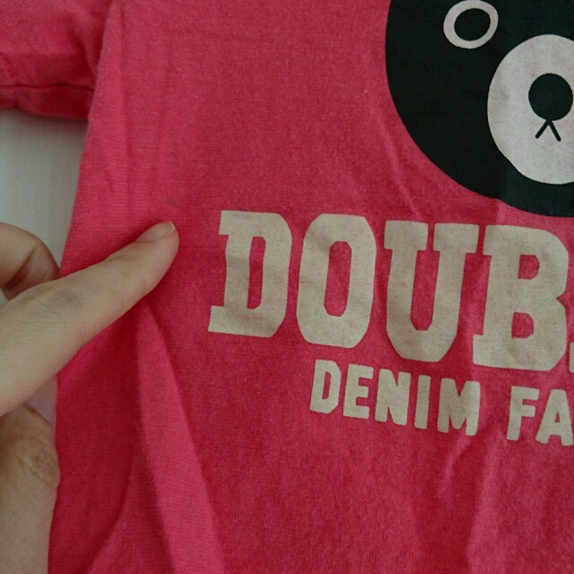 DOUBLE.B(ダブルビー)のダブルビーTシャツ半袖100 キッズ/ベビー/マタニティのキッズ服女の子用(90cm~)(Tシャツ/カットソー)の商品写真