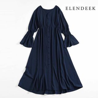 エレンディーク(ELENDEEK)の817t*美品 エレンディーク ELENDEEK 2WAYワンピース(ロングワンピース/マキシワンピース)