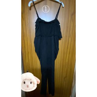 ダチュラ(DaTuRa)の①DaTuRa デカリボンオールインワン 美品(オールインワン)