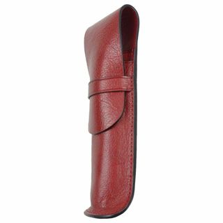 【新着商品】[Dom Teporna] 本革 ペンケース 2本差し 万年筆 シン(その他)