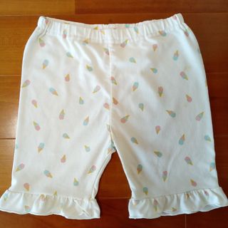 アカチャンホンポ(アカチャンホンポ)のアイスクリーム柄フリル付きハーフパンツ　100㌢(パンツ/スパッツ)