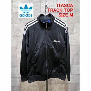 アディダス オリジナルス ITASCA  トラックトップ 黒白 M メンズ adidas ジャージ イタスカ トラックジャケット ブラック(ジャージ)