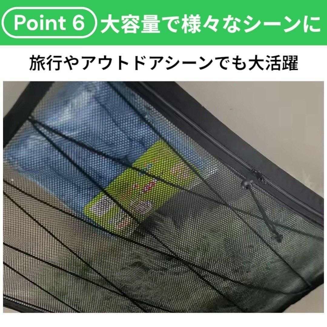 車用 ルーフ ネット 網 天井 収納 カー用品 車中泊 キャンプ 夏休み① 自動車/バイクの自動車(車内アクセサリ)の商品写真