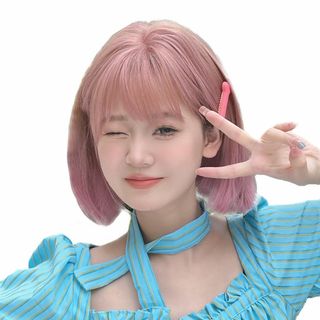 Asteriskウィッグ ボブ ショート ウイッグ かつら セミロング カツラ (その他)