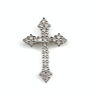 クロスモチーフ ペンダントトップ Pt900 【中古】(その他)