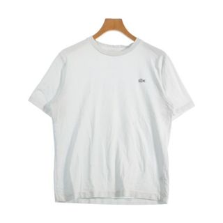 ラコステ(LACOSTE)のLACOSTE ラコステ Tシャツ・カットソー L 白 【古着】【中古】【送料無料】(Tシャツ/カットソー(半袖/袖なし))