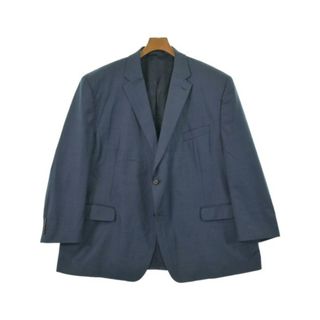 LAUREN Ralph Lauren テーラードジャケット L 青 【古着】【中古】【送料無料】(テーラードジャケット)