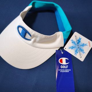 Champion - チャンピオンゴルフ ／ レディース 接触冷感サンバイザー 新品未使用品