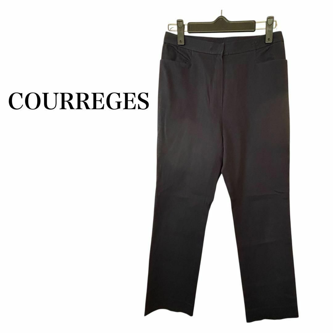 Courreges(クレージュ)のcourreges クレージュ　スリムカジュアルパンツ レディースのパンツ(カジュアルパンツ)の商品写真