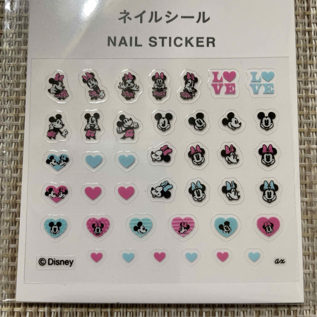 キャンドゥ ディズニー ミッキー ミニー ネイルシール ジェルネイル micky コスメ/美容のネイル(デコパーツ)の商品写真