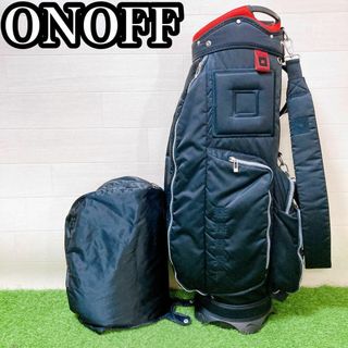 ONOFF オノフ　キャディバッグ　軽量　ブラック　9型　ユニセックス(バッグ)