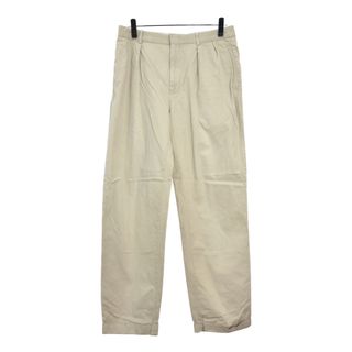 ポロラルフローレン(POLO RALPH LAUREN)の90年代 Polo by Ralph Lauren ポロ ラルフローレン 2タック チノパンツ ポロチノ ベージュ(メンズ W33 L32)中古 古着 U7583(その他)