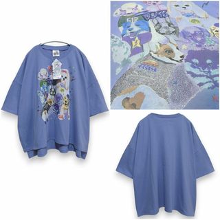 スカラー(ScoLar)の【ScoLar】スカラー いろんなワンちゃんおめかし Tシャツ タグ付未使用(Tシャツ(半袖/袖なし))