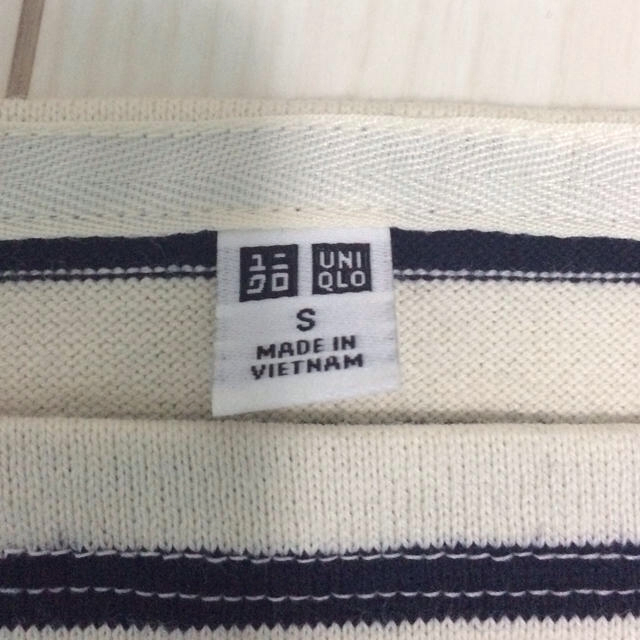 UNIQLO(ユニクロ)のUNIQLO ボートネックtee レディースのトップス(Tシャツ(長袖/七分))の商品写真